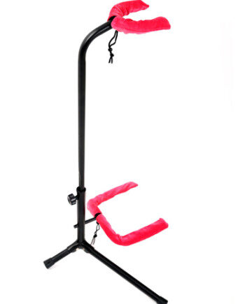 Pink Axe Hugger on a stand.